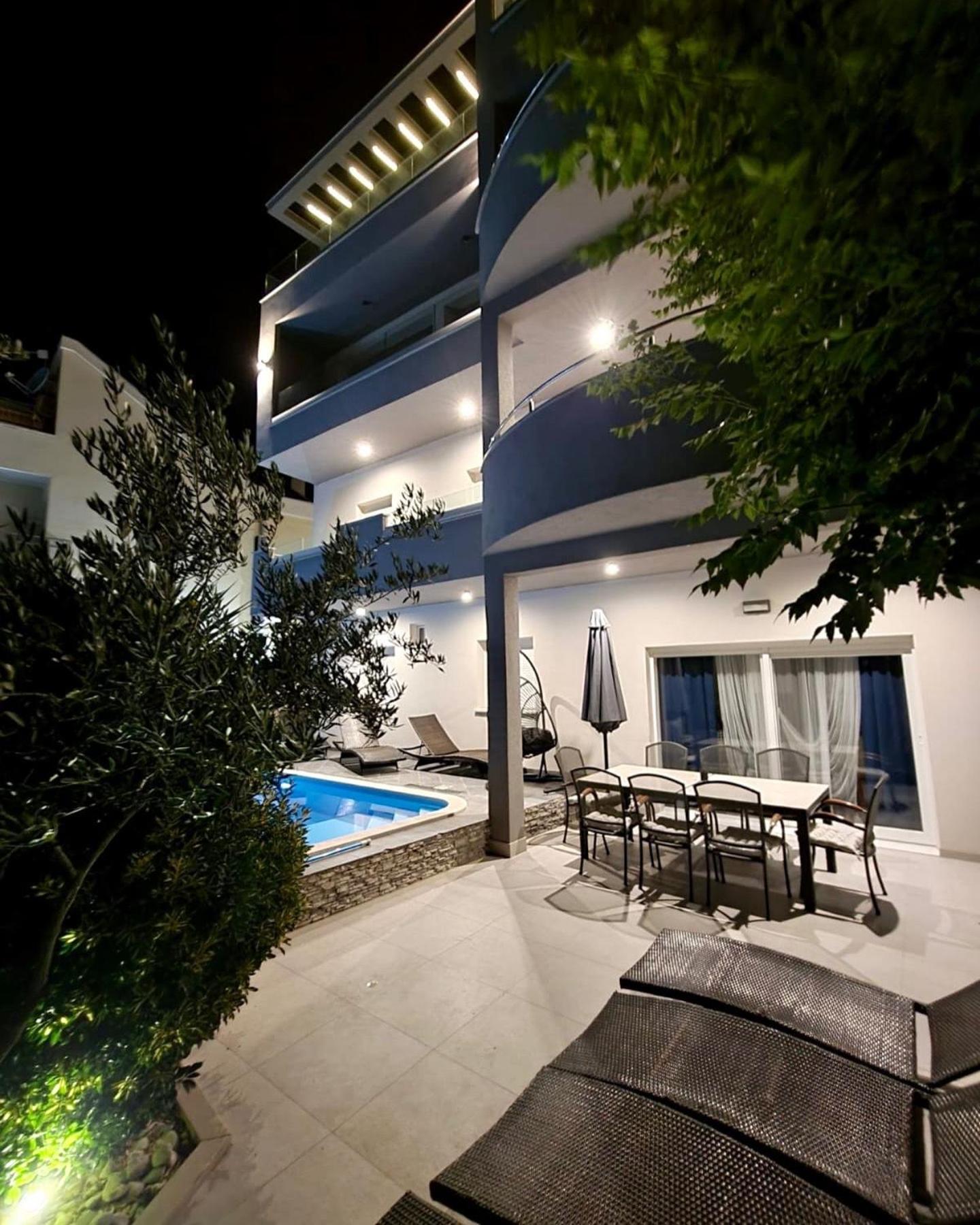 Villa Collis Макарска Экстерьер фото